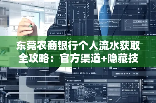 东莞农商银行个人流水获取全攻略：官方渠道+隐藏技巧大公开